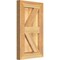 Ekena Millwork Framed Board-n-Batten Shutters w/Z-Bar, Rough Sawn Western Red Cedar, 10 3/4W x 18H, PR RBF06Z11X018RWR - alternate 4